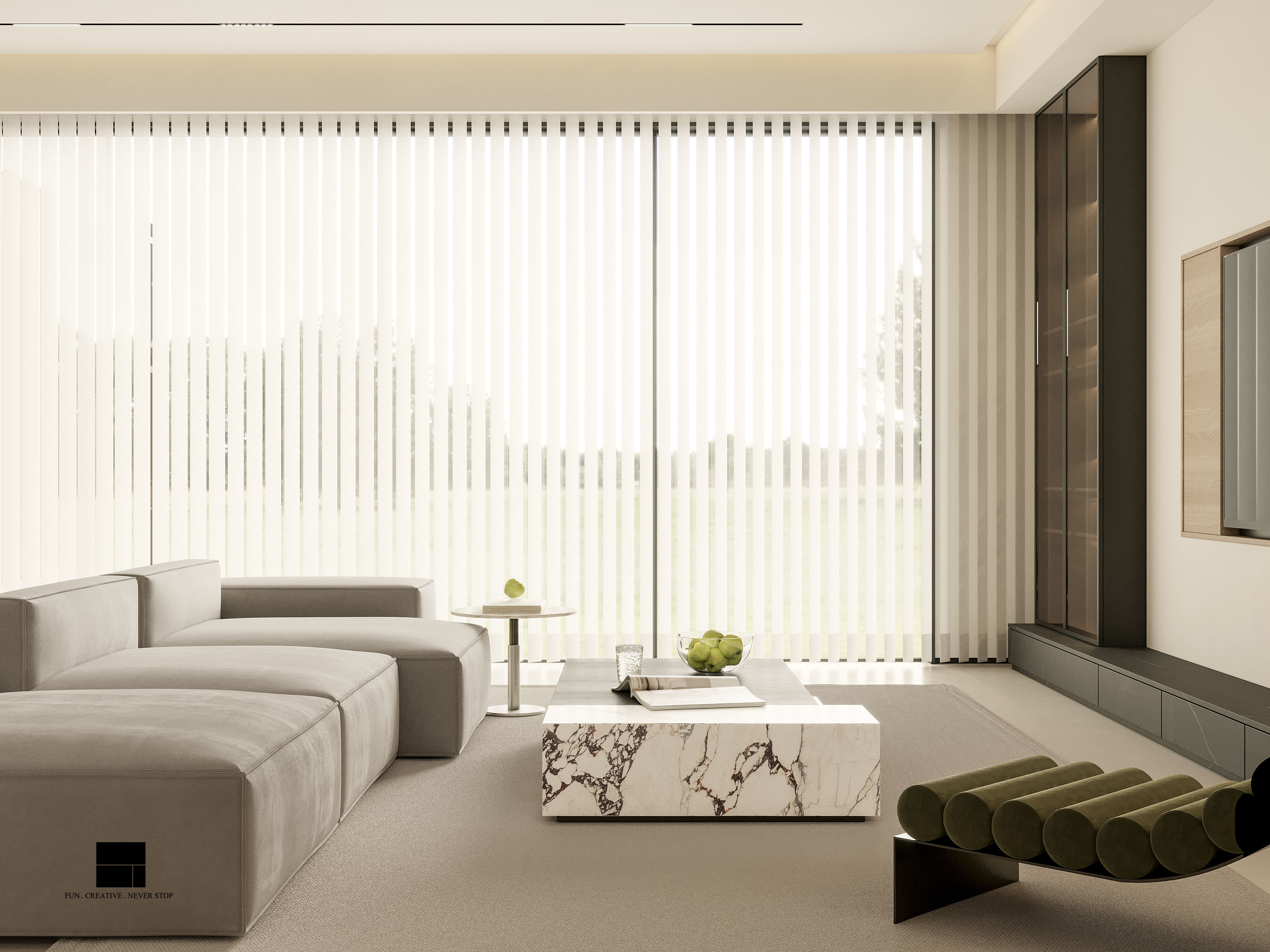 Modern Luxury Villa 3D Model and CAD Drawings Bundle Content 3D model_11