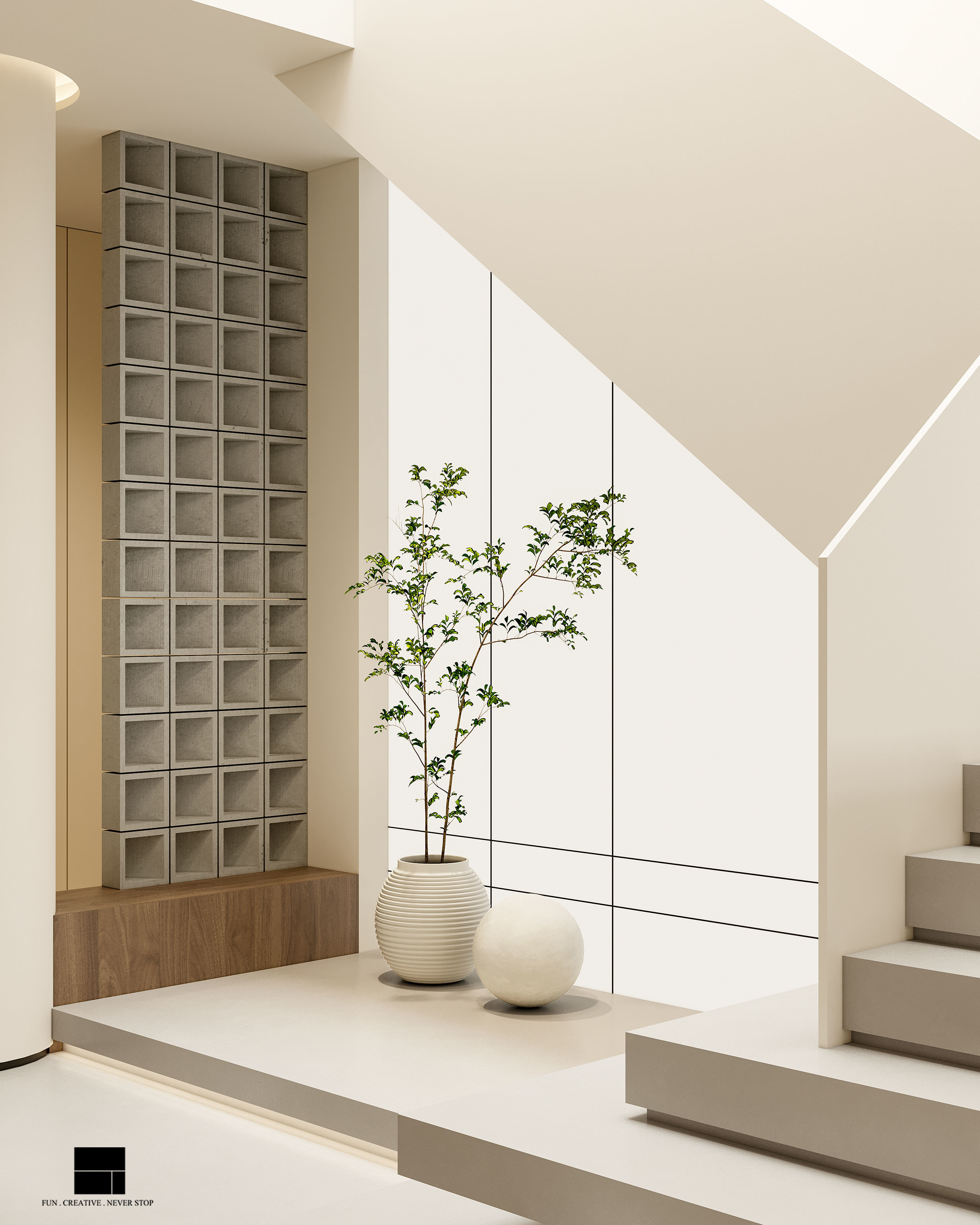 Modern Luxury Villa 3D Model and CAD Drawings Bundle Content 3D model_8