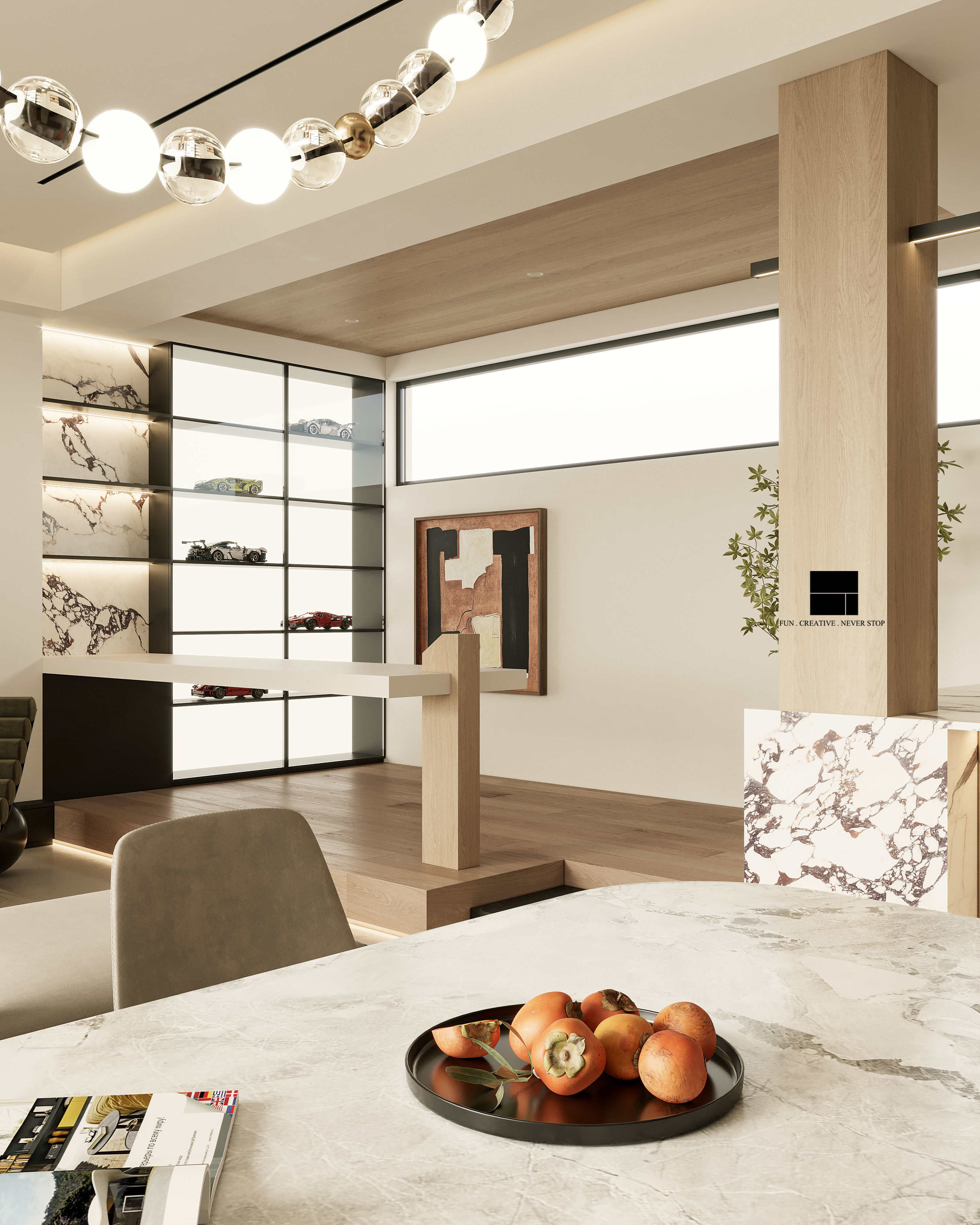 Modern Luxury Villa 3D Model and CAD Drawings Bundle Content 3D model_22