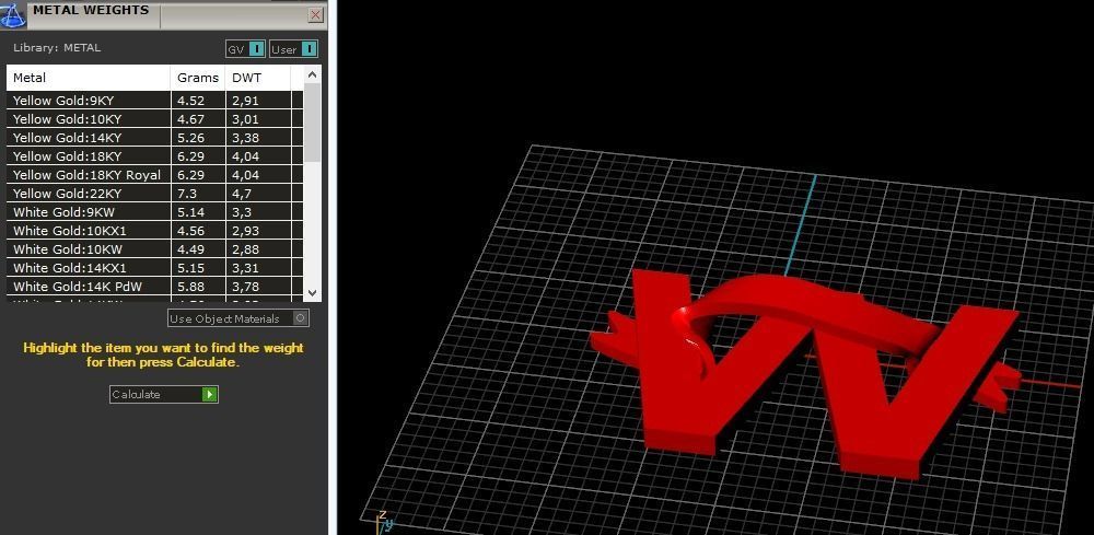 Letter W Model 3187 3D print model_8