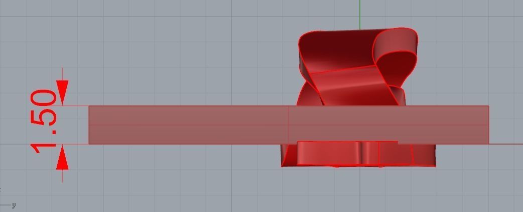 Letter W Model 3187 3D print model_7