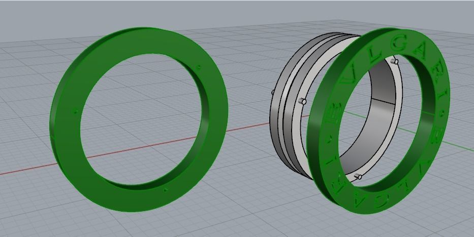 Ring Model 3176 3D print model_4