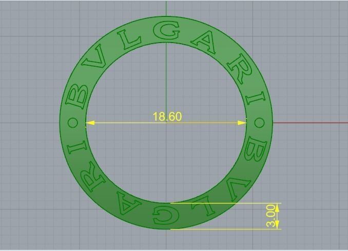 Ring Model 3176 3D print model_6