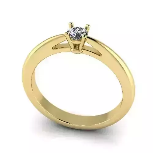 Halo Engagement Ring Model 3175