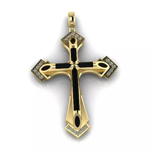 Pendant cross Model 3172 3D print model
