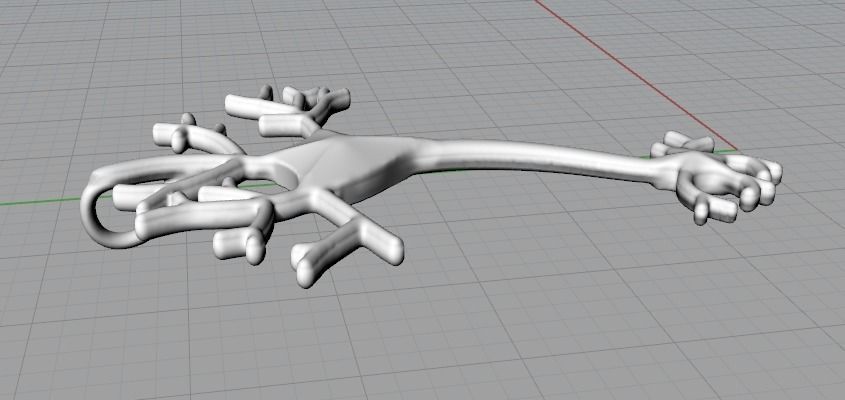 Pendant trees Model 3171 3D print model_3