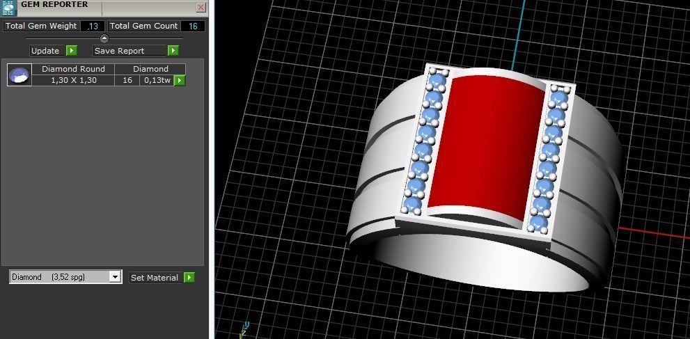 Signet for men Model 3167 3D print model_9