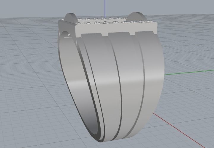 Signet for men Model 3167 3D print model_3