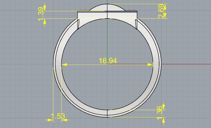 Signet for men Model 3167 3D print model_5