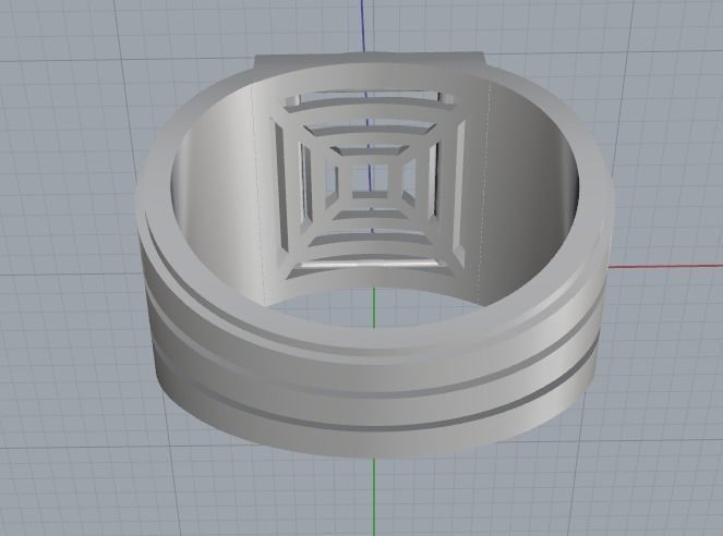 Signet for men Model 3167 3D print model_2