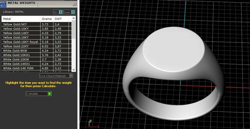 Round ring Model 3160 3D print model_9