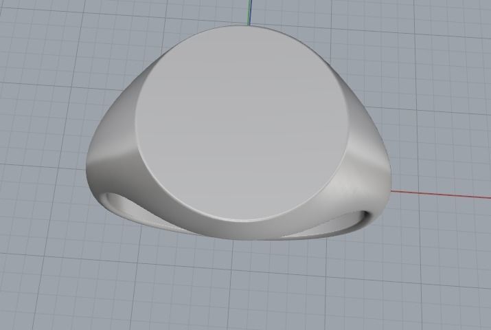 Round ring Model 3160 3D print model_2