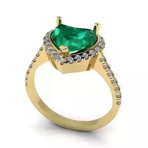 Heart ring Model 3157