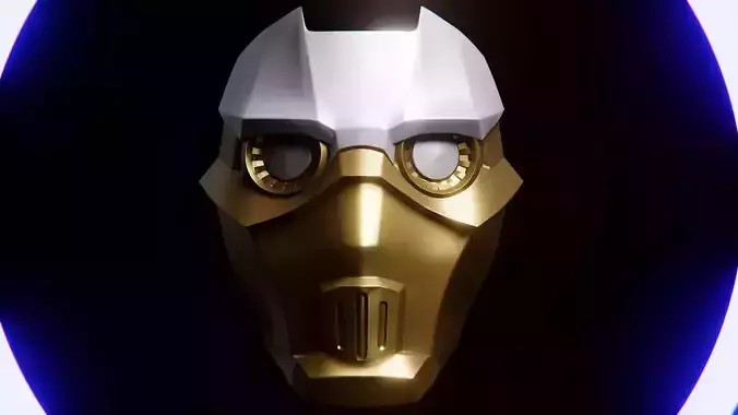 FIRELIGHTER MASK FROM ARCANE SHOW 3D print model