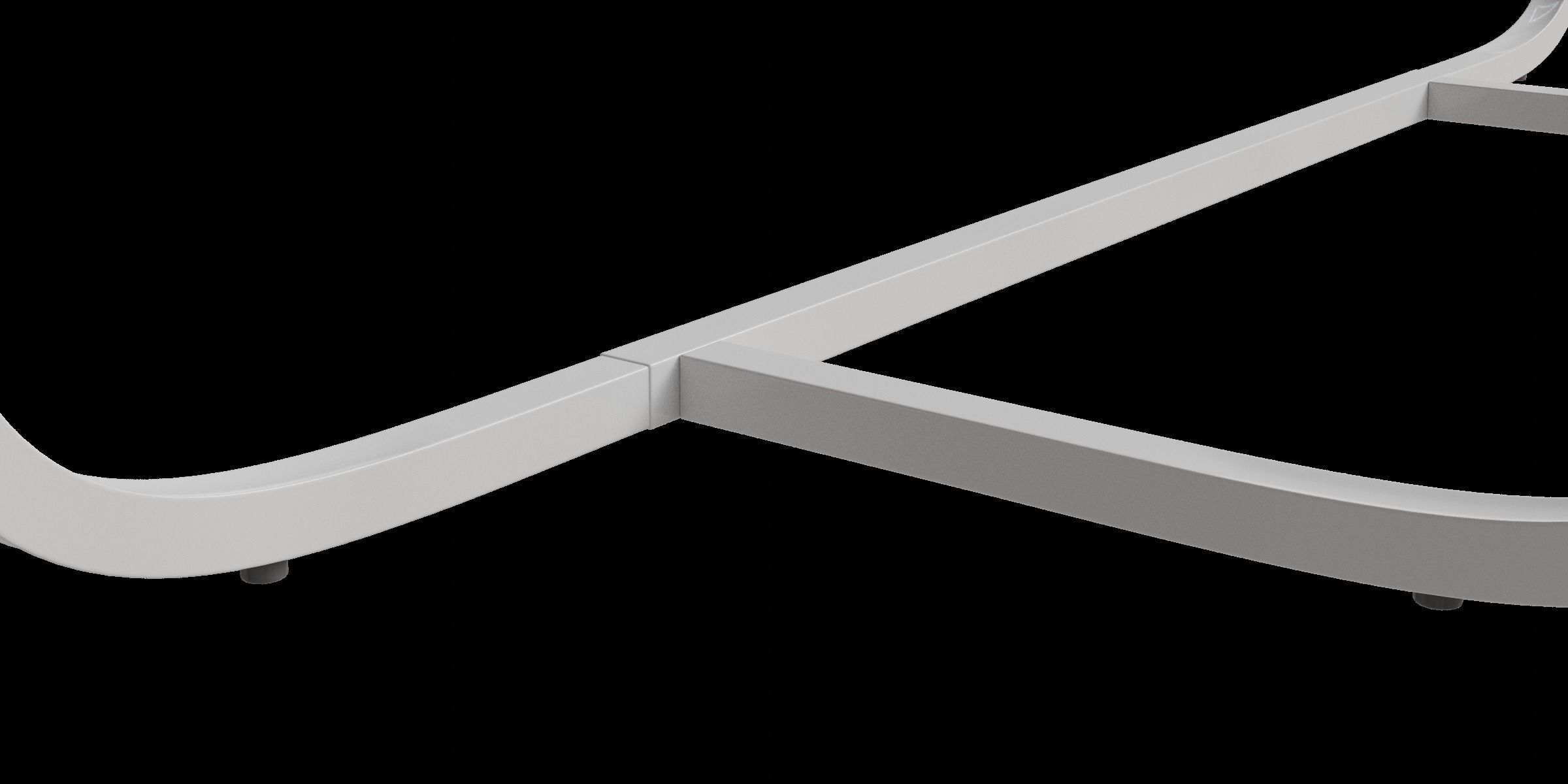 Modern Curved Entryway Console Table 3D model_7