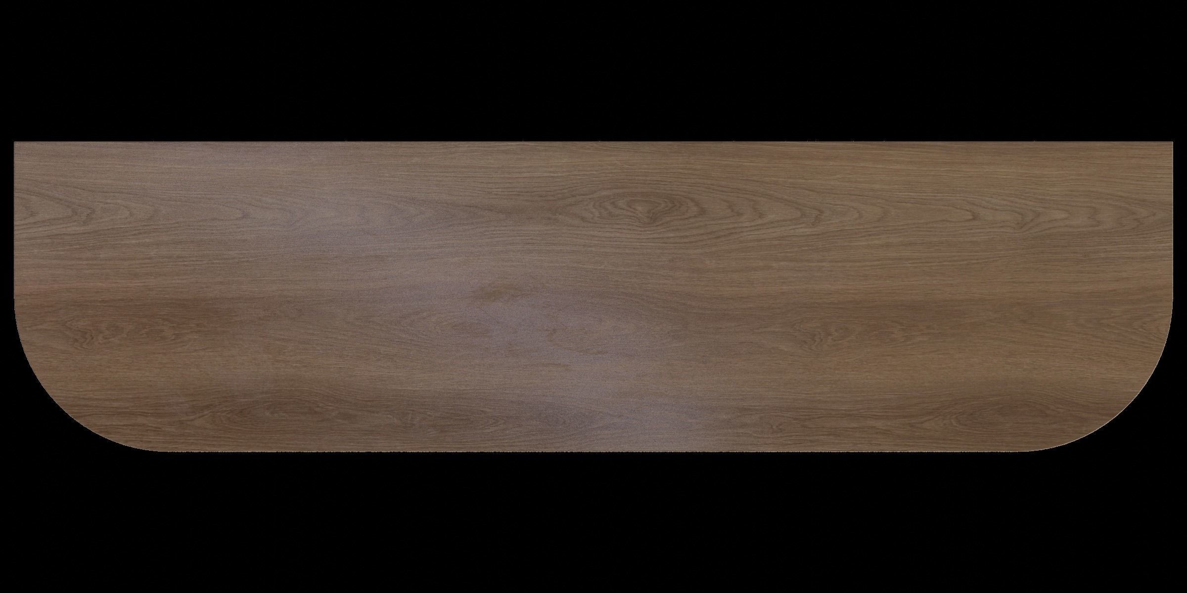 Modern Curved Entryway Console Table 3D model_6