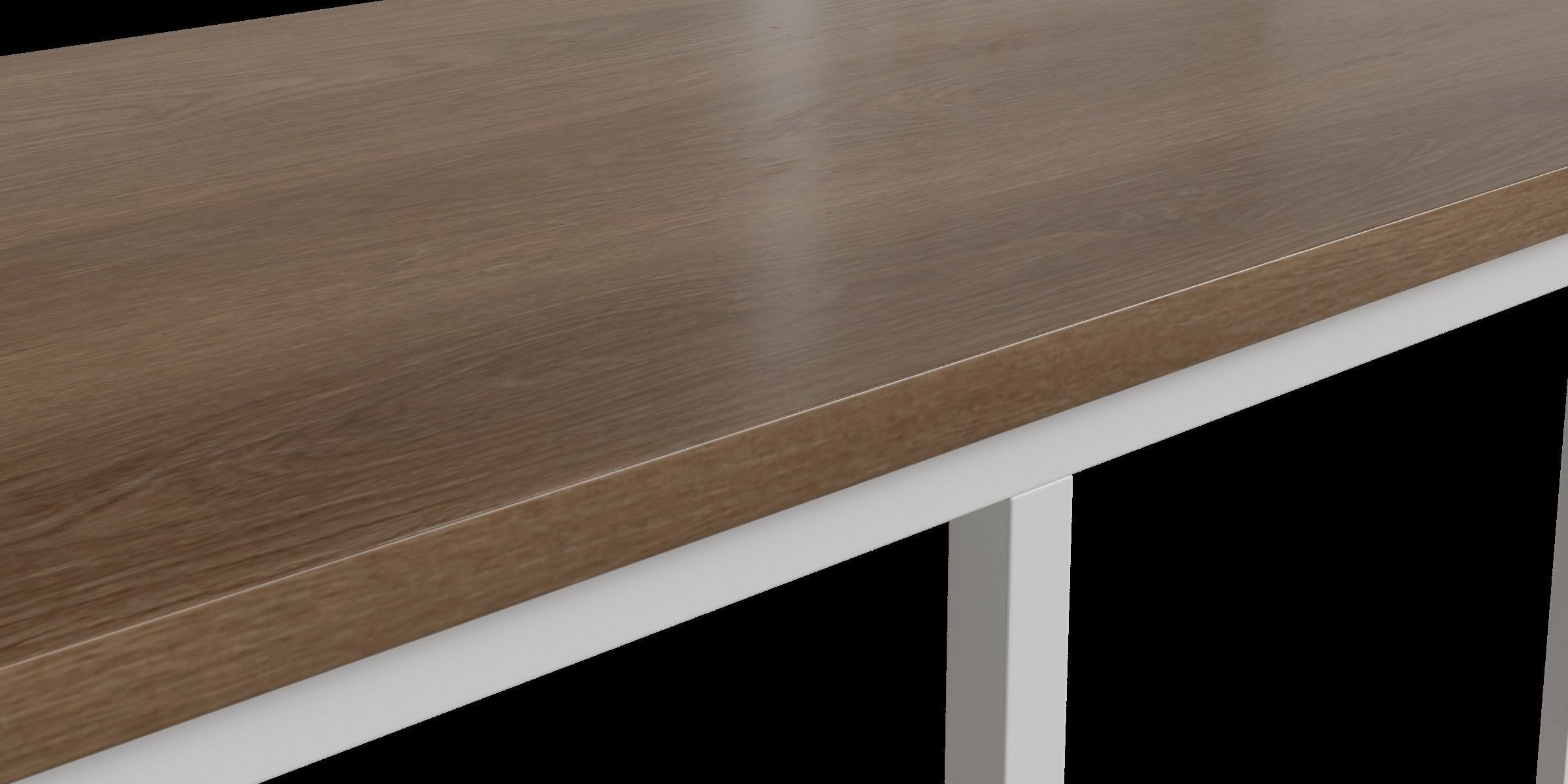 Modern Curved Entryway Console Table 3D model_8