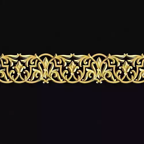 Central decor ornament for furniture