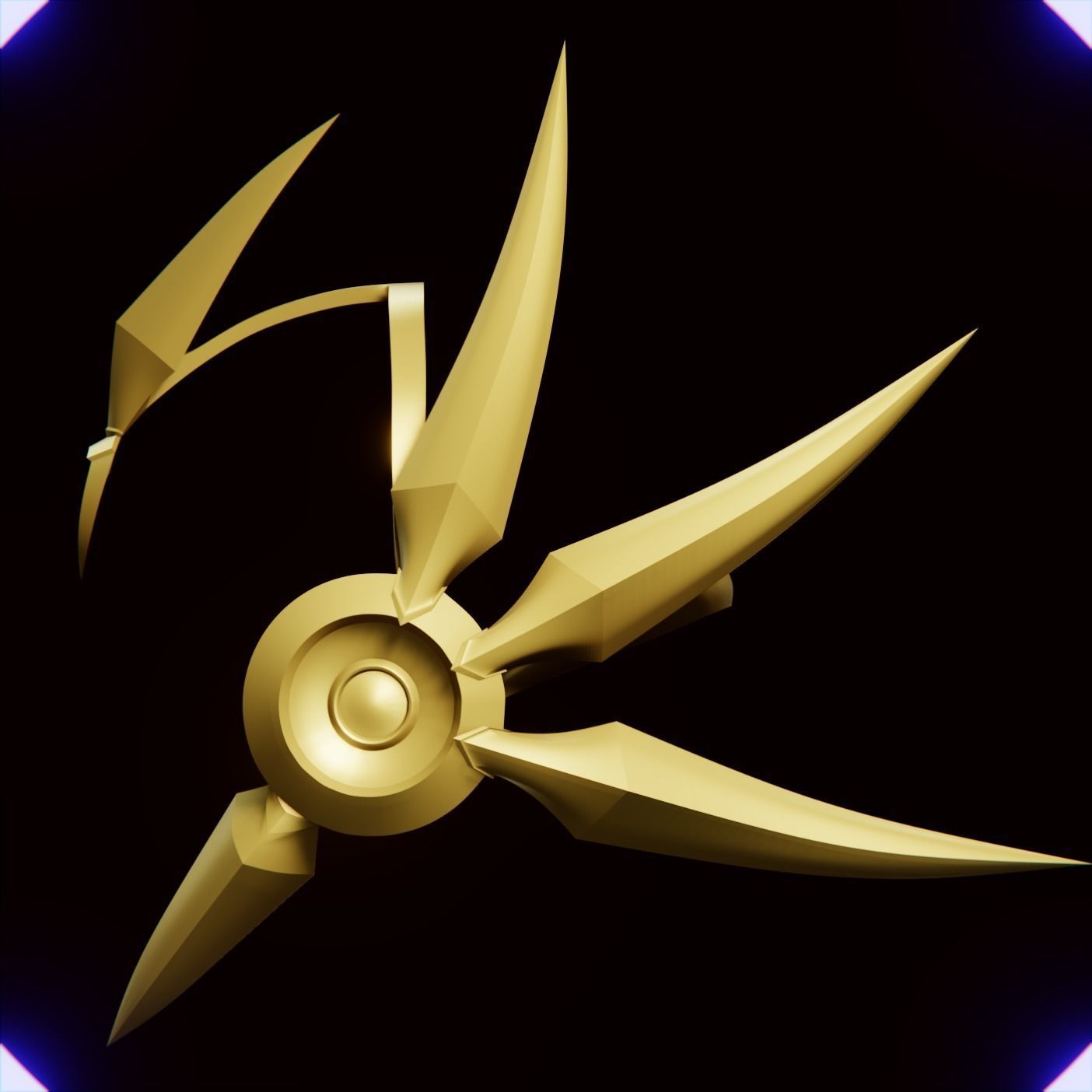 LEONA CROWN FROM LEAGUE OF LEGENDS 3D print model_4