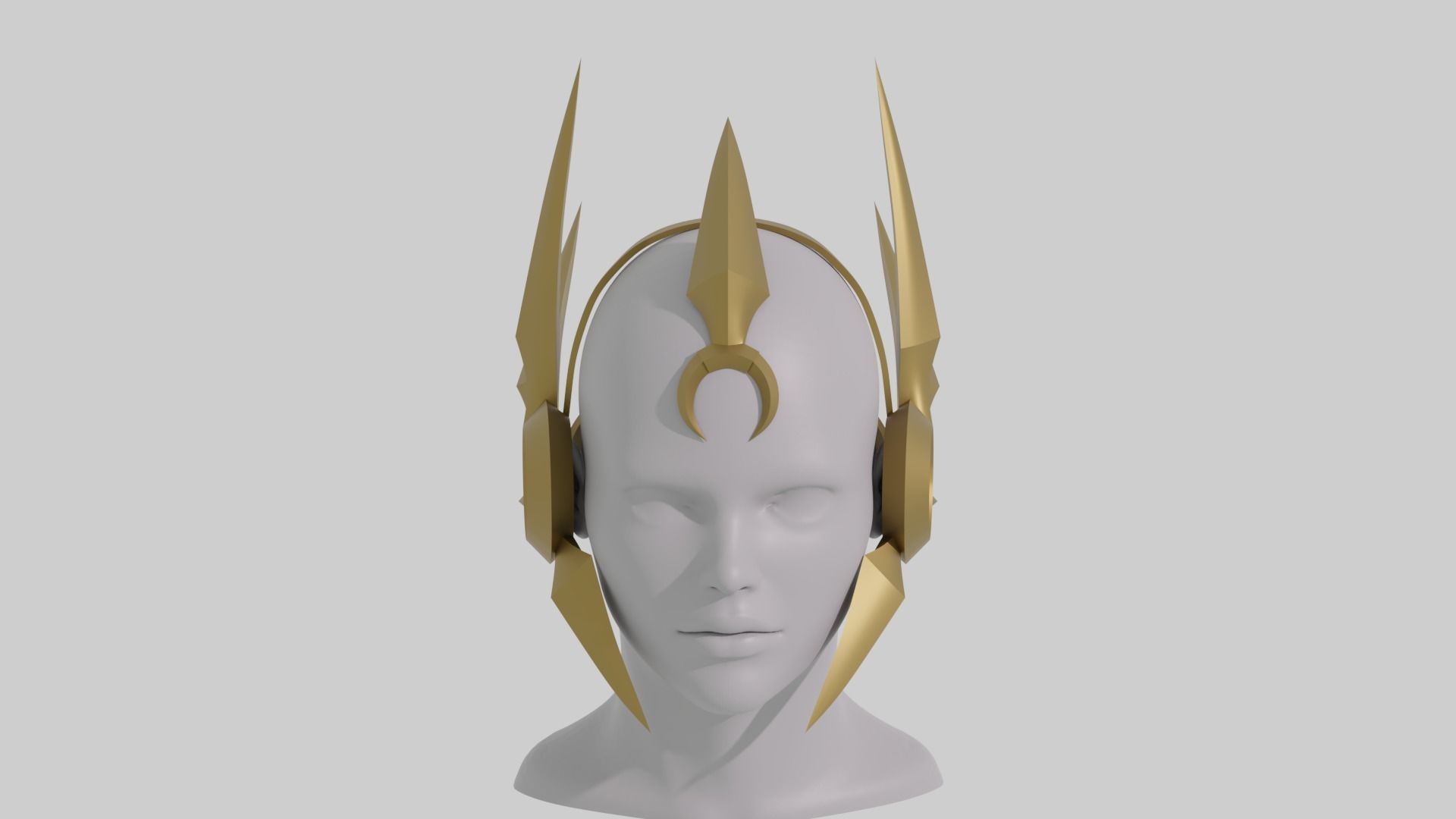 LEONA CROWN FROM LEAGUE OF LEGENDS 3D print model_1