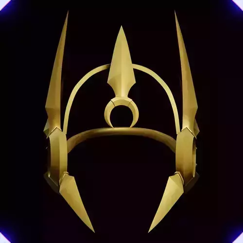 LEONA CROWN FROM LEAGUE OF LEGENDS 3D print model LEONA CROWN FROM LEAGUE OF LEGENDS 3D print model