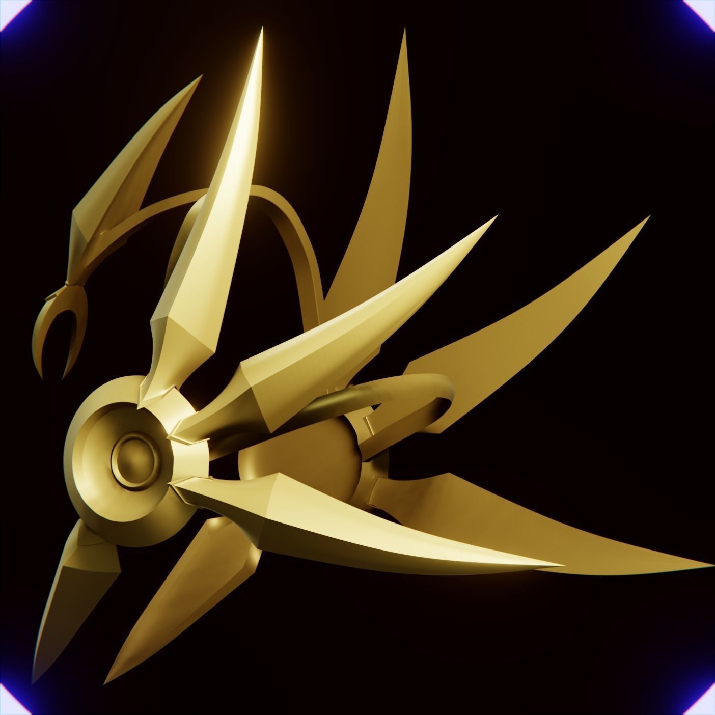 LEONA CROWN FROM LEAGUE OF LEGENDS 3D print model_6