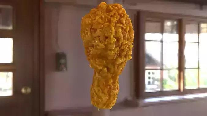 Fried Chicken 3D model
