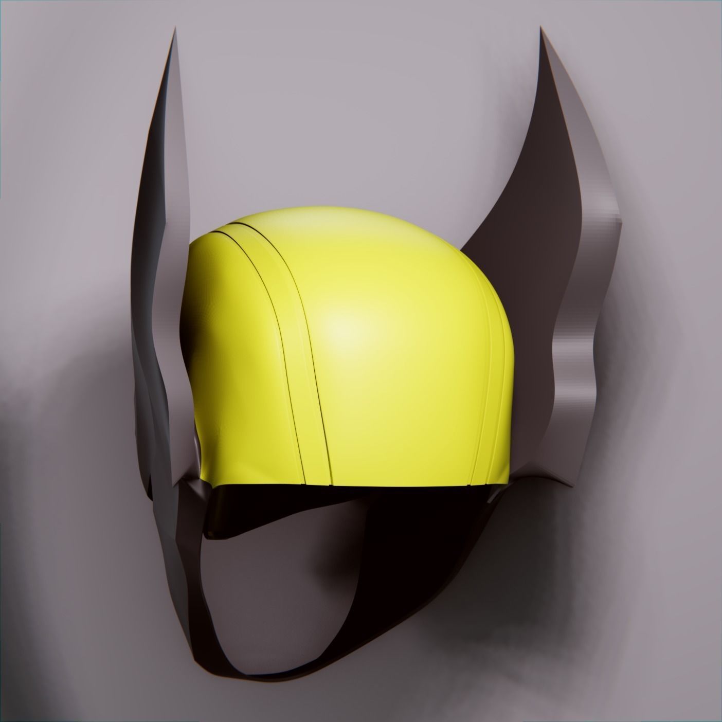 WOLVERINE CUSTOM HELMET COWL 3D print model_5