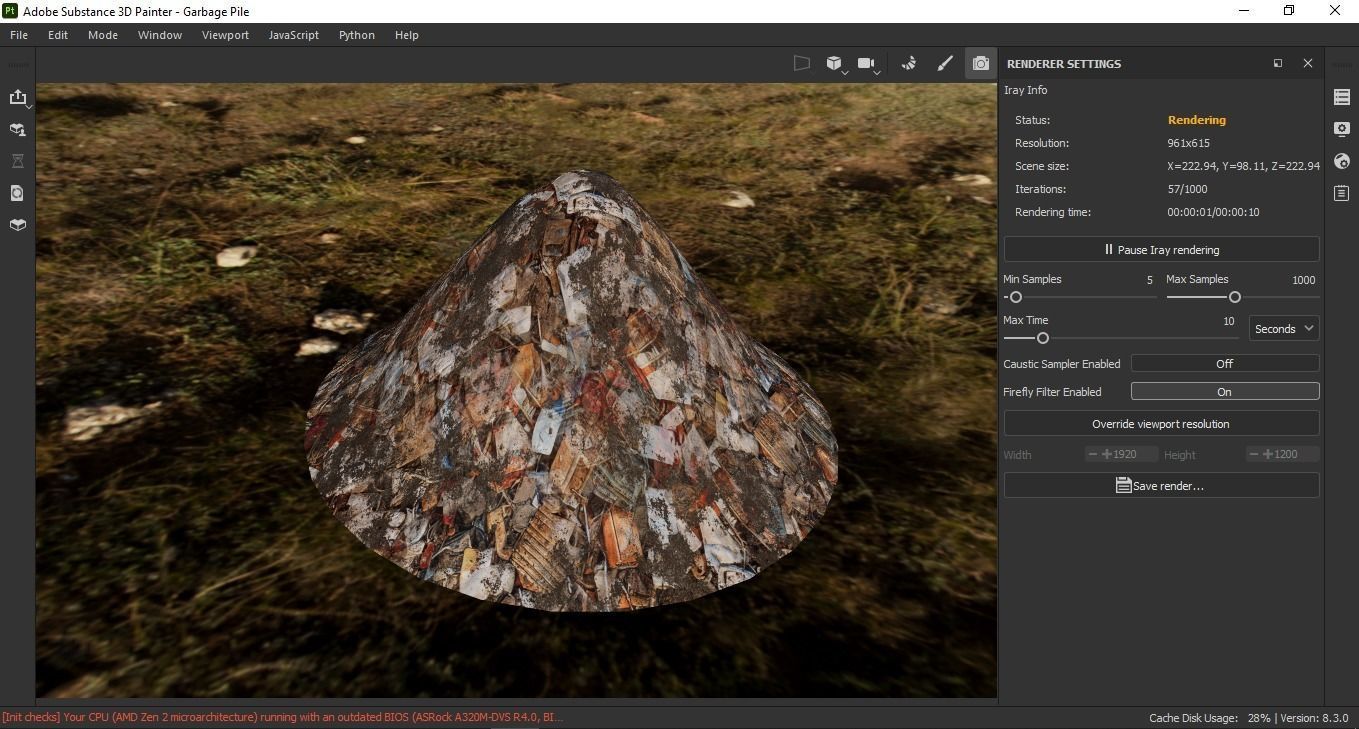 Garbage Pile 3D Model Low-poly 3D model_5