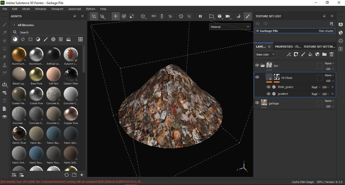 Garbage Pile 3D Model Low-poly 3D model_6
