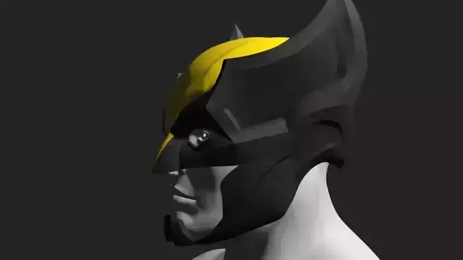 WOLVERINE CUSTOM COWL HELMET 2