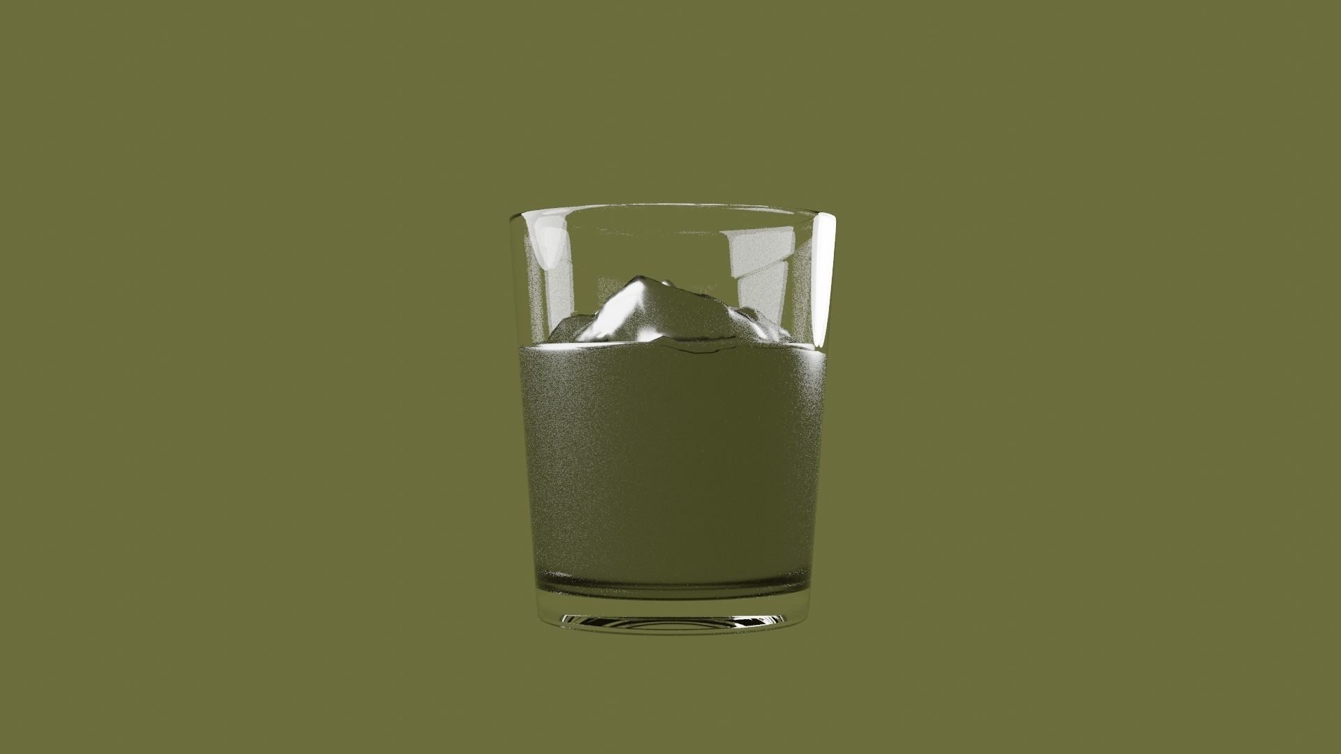 Water with Glass 3D print model_2