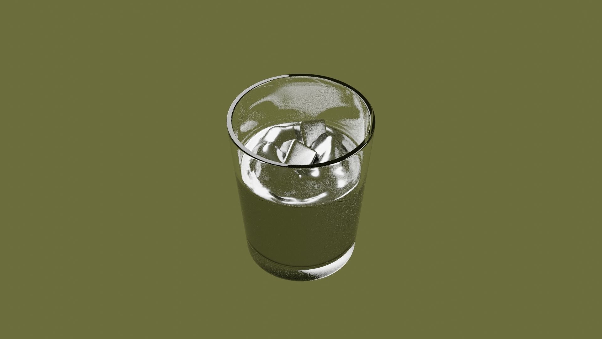 Water with Glass 3D print model_3