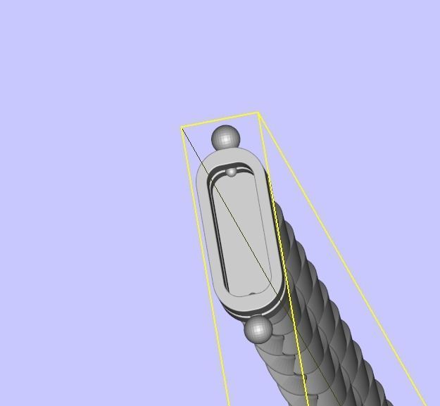 Very unique trendy Cuban chain 3D print model_6