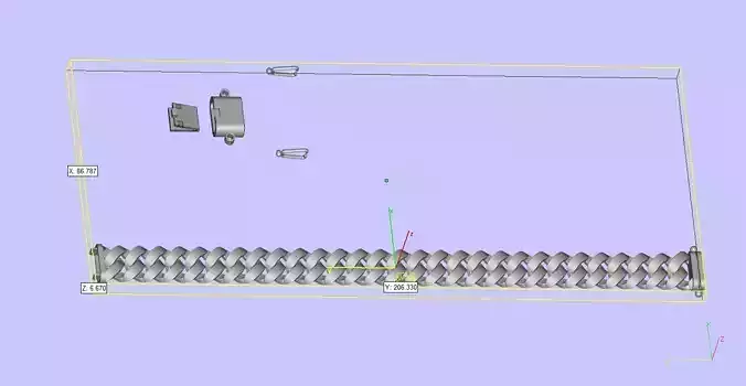 Very unique trendy Cuban chain