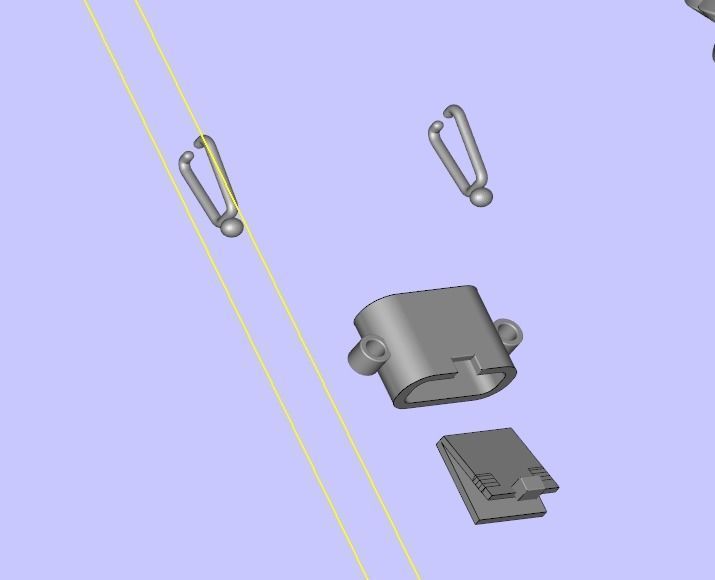 Very unique trendy Cuban chain 3D print model_4