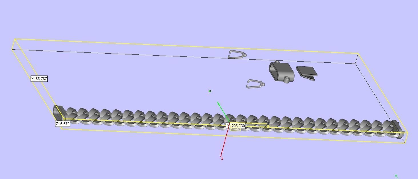 Very unique trendy Cuban chain 3D print model_2