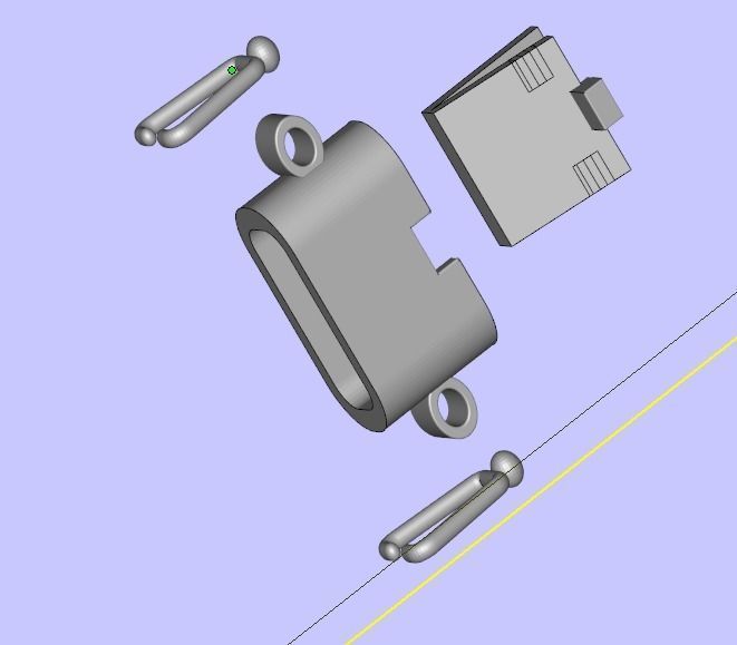 Var Shi Design Special Cuban Chain 3D print model_2