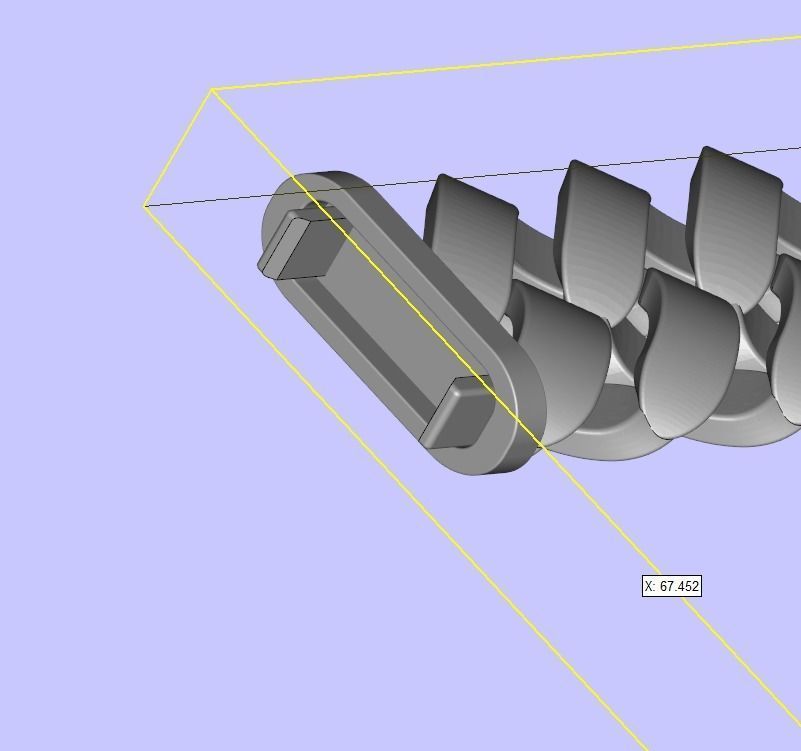 Var Shi Design Special Cuban Chain 3D print model_7
