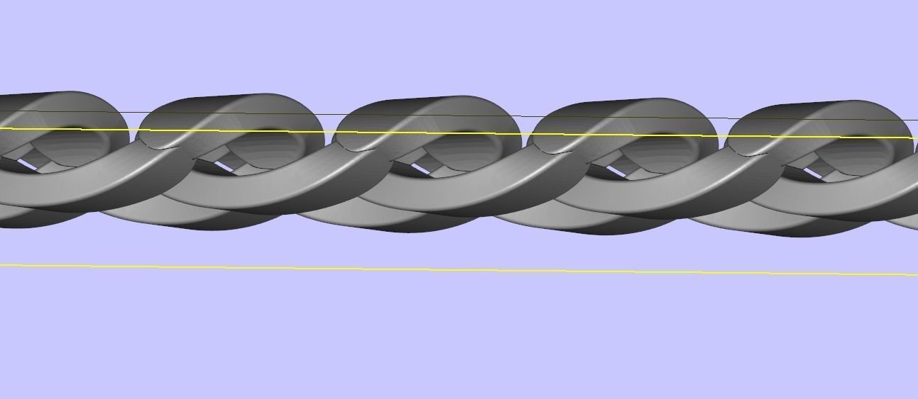 Var Shi Design Special Cuban Chain 3D print model_5