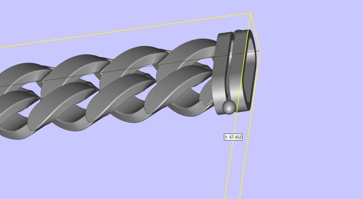 Var Shi Design Special Cuban Chain 3D print model_6