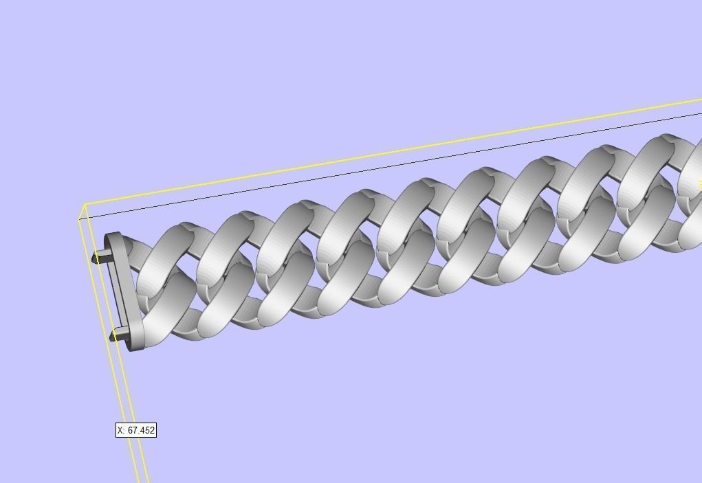 Var Shi Design Special Cuban Chain 3D print model_8