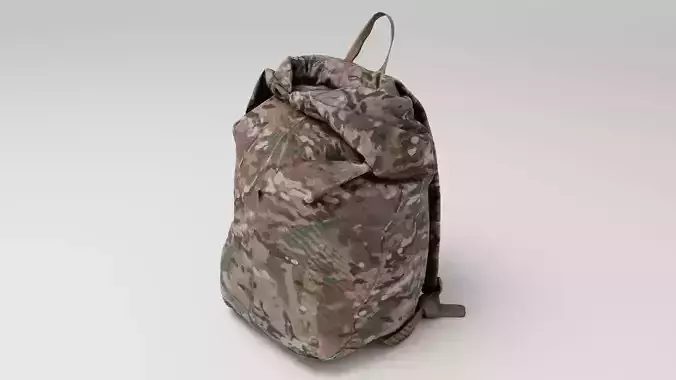Military duffle bag or trunk luggage baggage