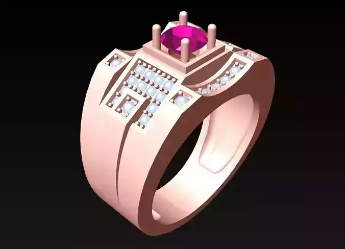 Diamond Rings - Mens Ring - N4171