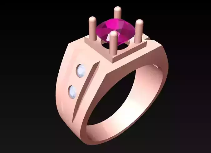 Diamond Rings - Mens Ring - N943