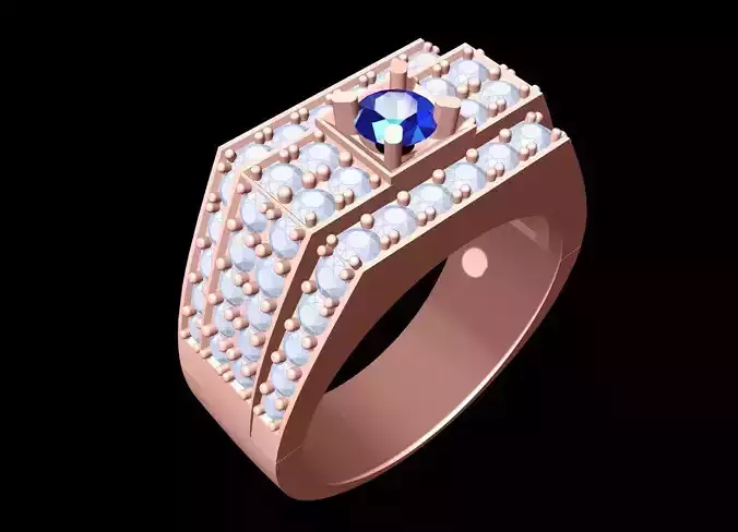 Diamond Rings - Mens Ring - N3890