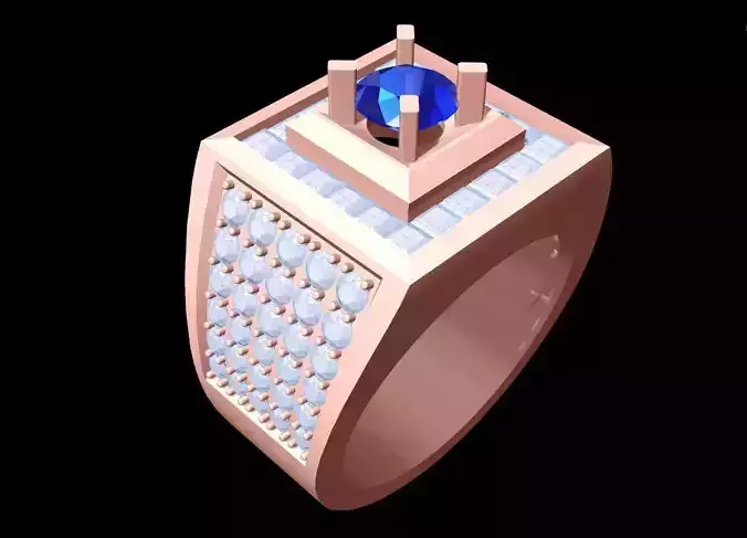 Diamond Rings - Mens Ring - N4163