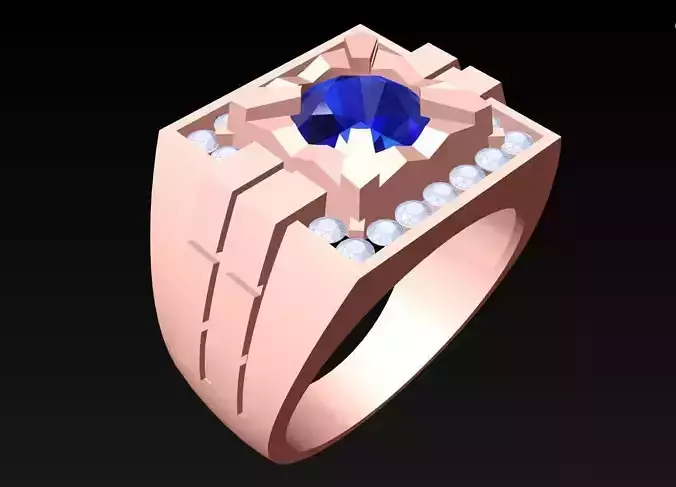 Diamond Rings - Mens Ring - N4189