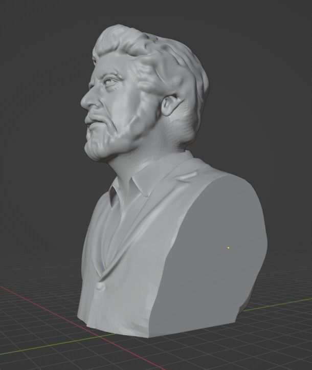 Placido Domingo 3D print model_11