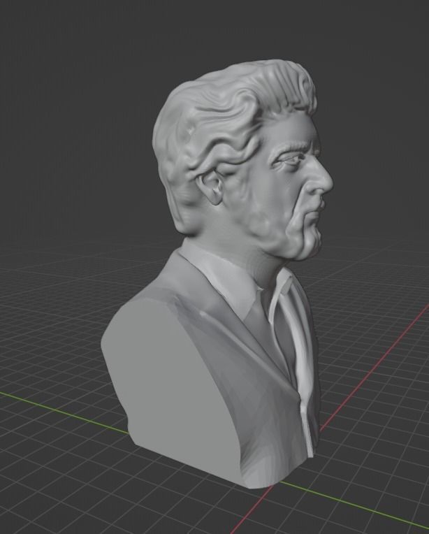 Placido Domingo 3D print model_5